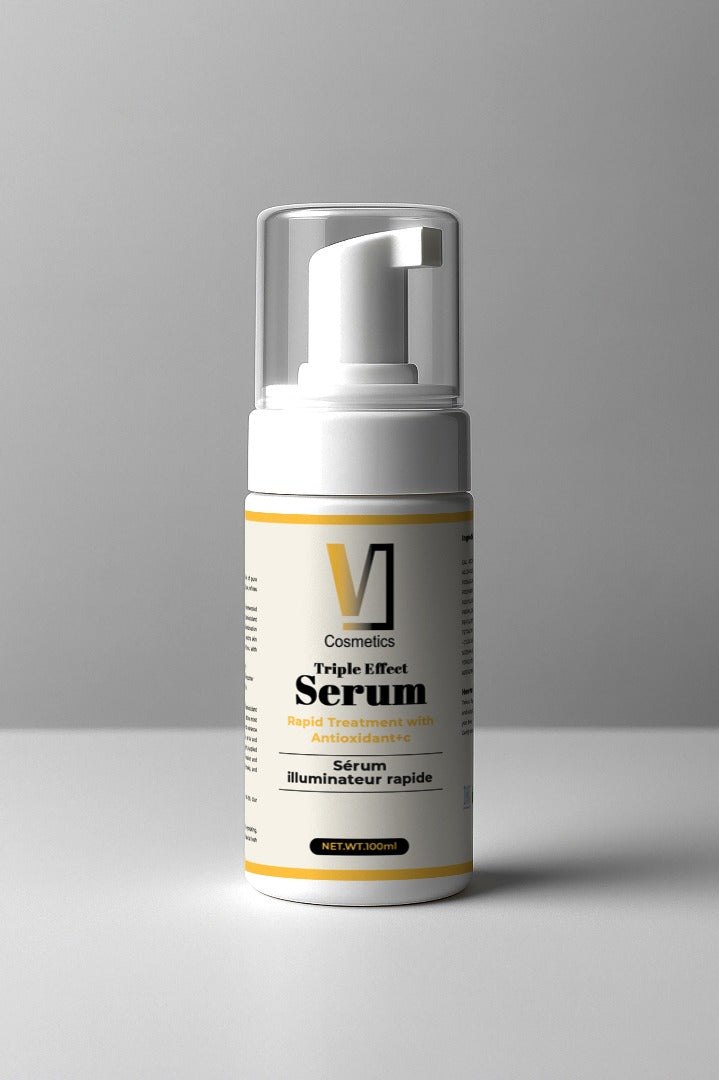 Sérum Triple Effet Traitement Rapide avec Antioxydant+c