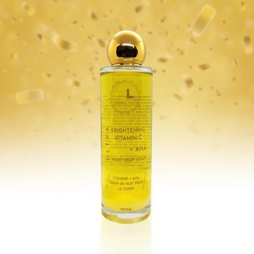 Éclaircissant + AHA. Duo 2 en 1 Crème Visage et Corps + Sérum Corps
