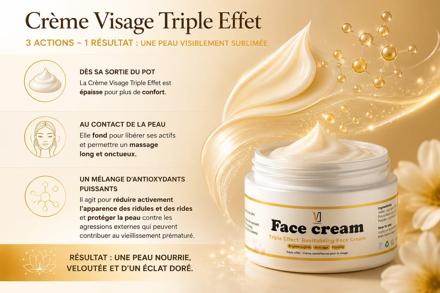 Triple Effect Revitalising Face Cream