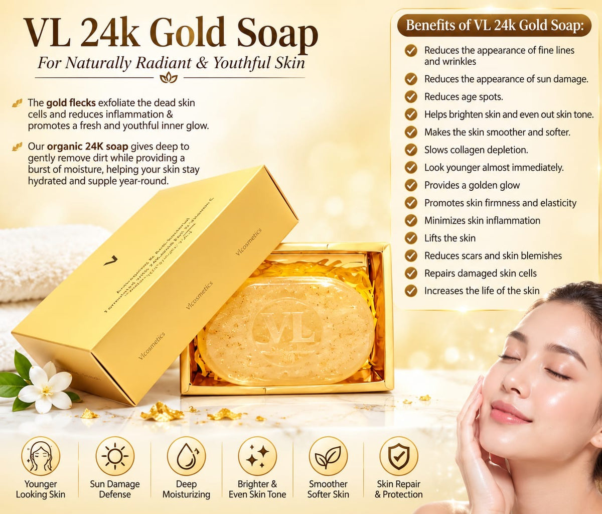 VL 24K Gold Soap